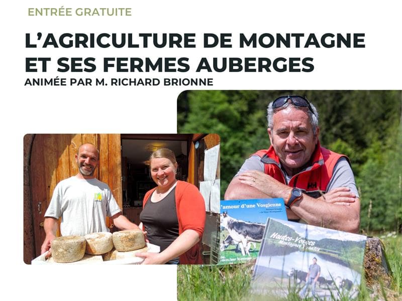 Conférence - L'agriculture de montagne et ses fermes-auberges